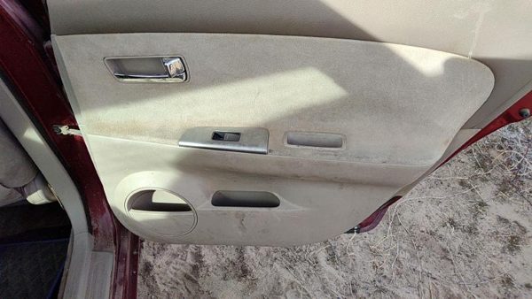 05-06 Altima Passenger Right Rear Door Trim Panel With Switches Back Blond C — photo 6