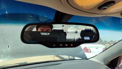 2007-2010 Pontiac G6 Gxp Coupe Inside Rear View Mirror Oem Windshield Mounted