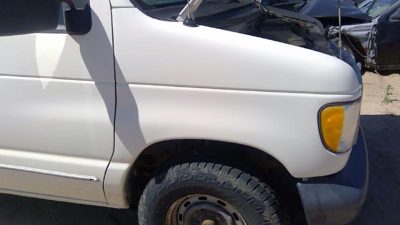 1992-1996 Ford Van E150 Passenger Right Front Fender Oem White F4uz16005a