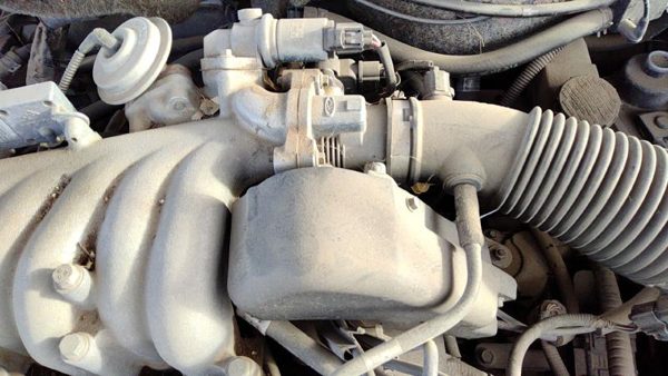 1996-1999 Ford Taurus Throttle Body Valve Oem With Sensors 3.0L Ohv F6dz9e926fg — photo 2