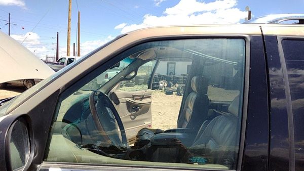 1998-02 Lincoln Navigator Driver Left Front Side Window Door Glass Oem — photo 1