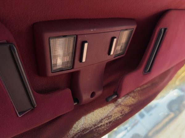 1987 Buick Park Ave Center Overhead Console Oem Dome Light Map Lamp Cubby Red — photo 2