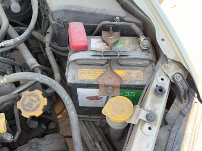 2005-2009 Subaru Legacy Outback Battery Box Mount Tray Hold Down OEM 82122AG10A