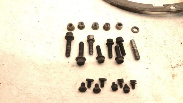 2007 Dodge Ram 1500 Engine Spacer Plate Brace Bolts Hardware Oem 5.7L At 4X4 — photo 2