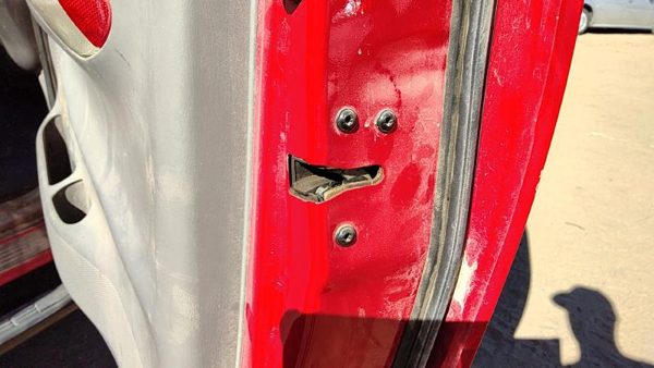1999-2003 Ford F150 Passenger Right Front Door Latch With Rods/Cables Oem — photo 1