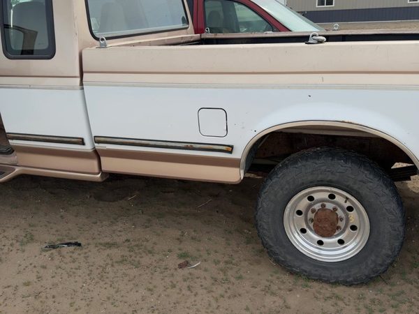 1997 Ford F250 Pickup Box/bed Assembly Tan White Dy — photo 8
