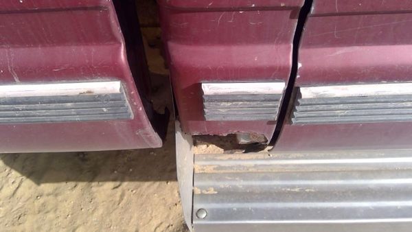 88-99 Gmc Sierra 2500 Passenger Right Rear Moulding On Quarter Panel Oem Cab — photo 8