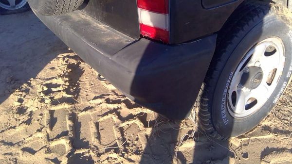 1996 1997 1998 Geo Tracker Rear Bumper Cover Assembly Oem Back Black 91173385 — photo 5