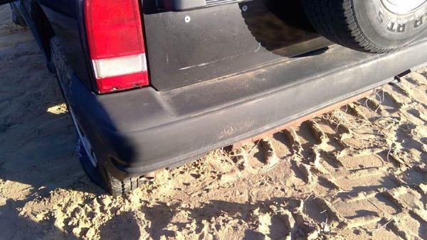 1996 1997 1998 Geo Tracker Rear Bumper Cover Assembly Oem Back Black 91173385 — photo 9