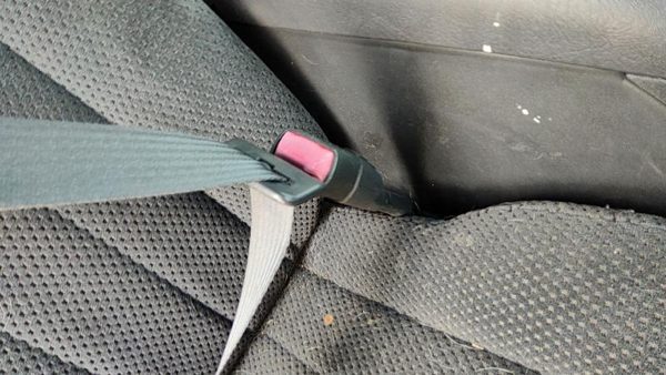 1995-1997 S10 Blazer Passenger Right Front Seat Belt Buckle Receiver Oem Gray — photo 5