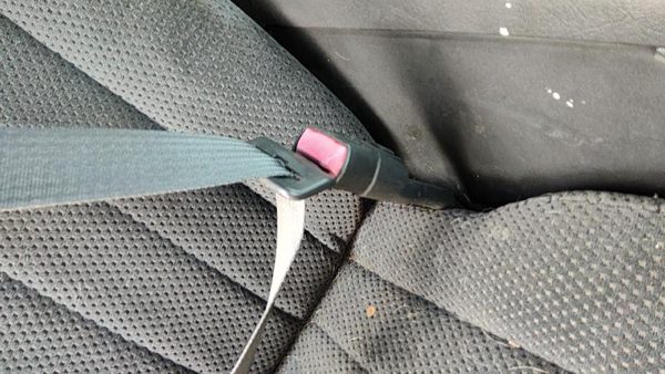1995-1997 S10 Blazer Passenger Right Front Seat Belt Buckle Receiver Oem Gray — photo 6