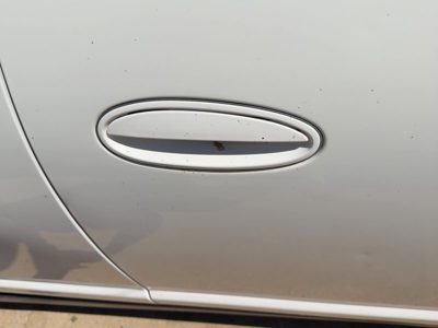04-07 Chevy Monte Carlo Passenger Right Front Outside Door Handle Oem White 40U