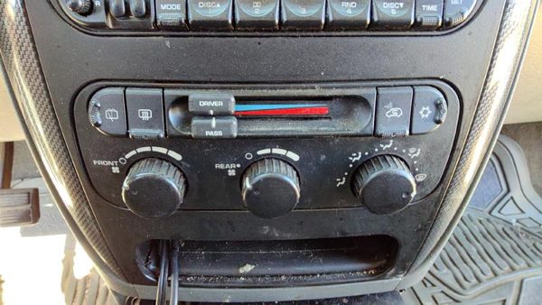 04-07 Dodge Caravan Temperature Control Module In Dash Heater Ac Head Unit Oem — photo 3