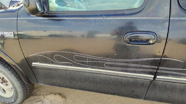 1997 Ford F-150 Front Door LH Black Ua — photo 6