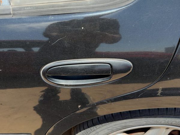 1998 Nissan Maxima Driver Left Rear Outside Door Handle Oem Back Super Black Kh3 — photo 3