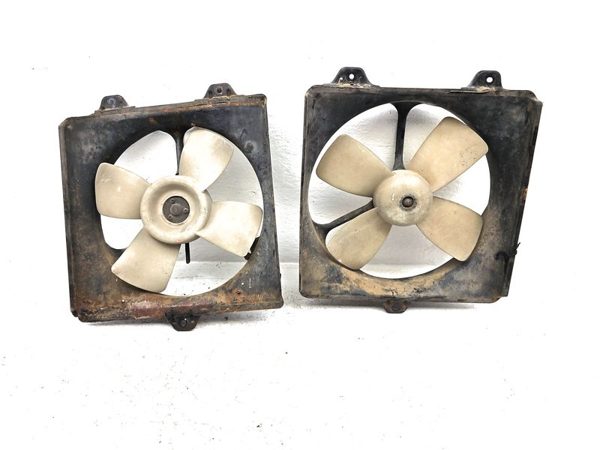 85-86 Toyota Camry Electric Radiator Cooling Fan Assembly With Motors 2.0L Oem — photo 12