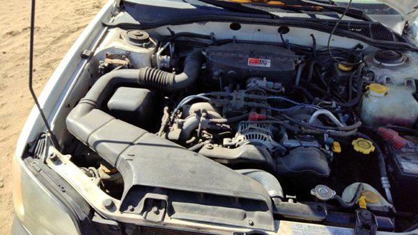 2000 01 Legacy Outback Complete Air Intake Filter Box Housing With Tube Oem 2.5L — photo 2