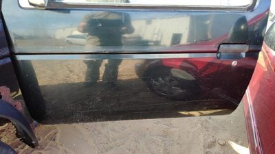 1994 Nissan Pathfinder Front Door LH Black