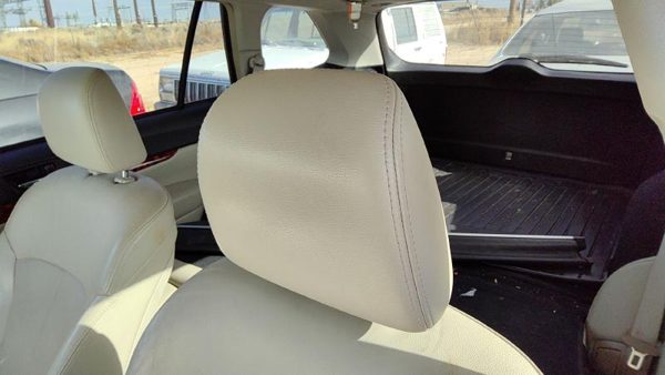 2010-2012 Subaru Legacy Outback Driver Left Headrest Leather Seat Wil Warm Ivory — photo 1