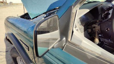 1995-2005 Ford Ranger Driver Left Side Mirror Manual Door Mounted Oem F57z17683a