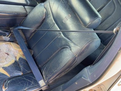 1994 Lincoln Town Car Driver Left Front Seat Belt Retractor Oem Shoulder Blue Dp