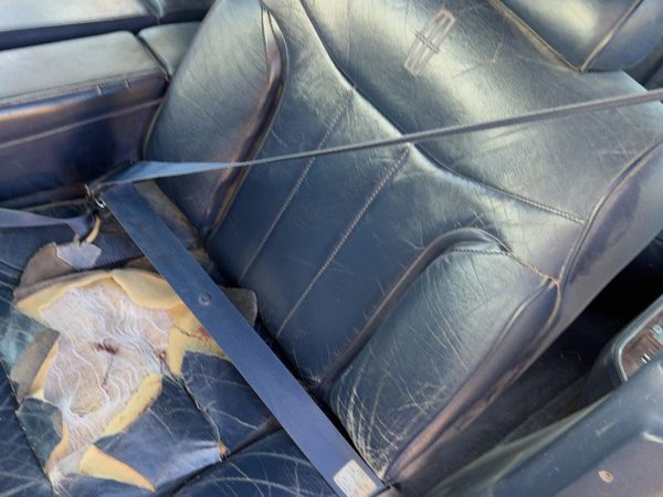 1994 Lincoln Town Car Driver Left Front Seat Belt Retractor Oem Shoulder Blue Dp — photo 4