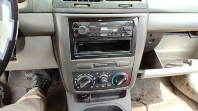 2005-2010 Chevy Cobalt Trim Bezel Around Radio Surround Dash Panel Oem Gray 14C