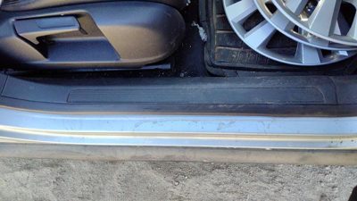 06-10 Vw Passat Passenger Right Lower Sill Step Moulding Trim Panel Oem Qq Black