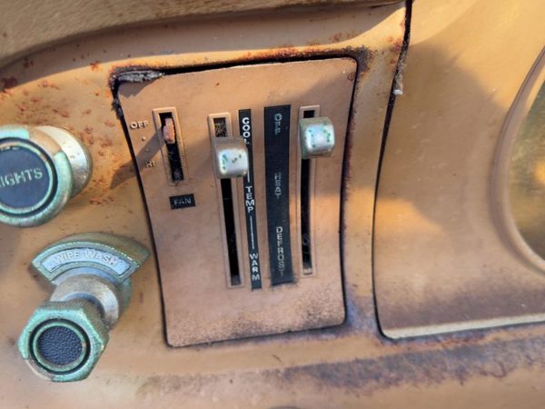 1976 Ford Maverick Temperature Control Module In Dash Heater Ac Head Unit Oem — photo 4