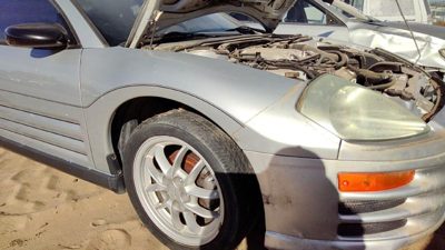 2000-2005 Mitsubishi Eclipse Passenger Right Front Fender A68 Sterling Silver