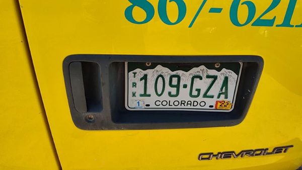 96-17 Express Van 2500 License Plate Trim Surround Panel Oem Tail Trunk Finish — photo 3