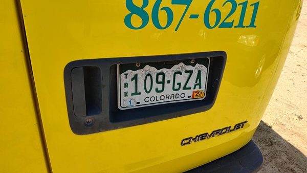 96-17 Express Van 2500 License Plate Trim Surround Panel Oem Tail Trunk Finish — photo 1