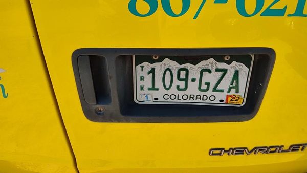 96-17 Express Van 2500 License Plate Trim Surround Panel Oem Tail Trunk Finish — photo 4