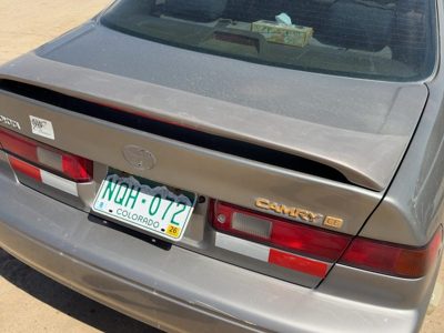 1999 Toyota Camry Trunk/decklid/hatch/tailgate Antique Sage 1B2