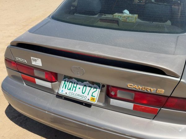 1999 Toyota Camry Trunk/decklid/hatch/tailgate Antique Sage 1B2 — photo 2