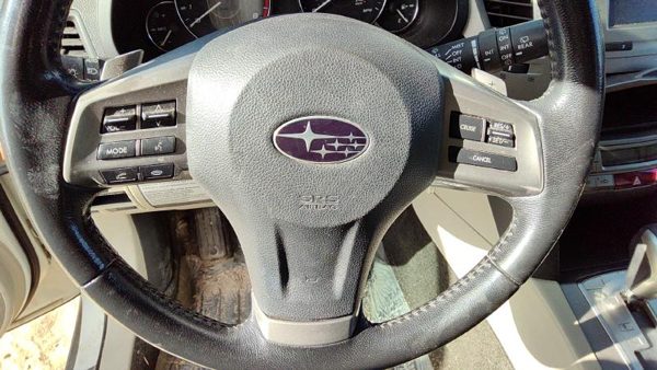 2012 Subaru Legacy Outback Steering Wheel OEM 34312AJ06AVH — photo 2