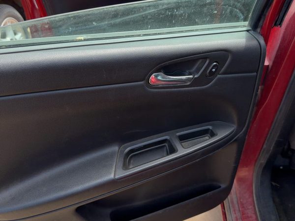 06-08 Chevy Impala Driver Left Rear Door Trim Panel With Switches Back Ebony 19C — photo 6
