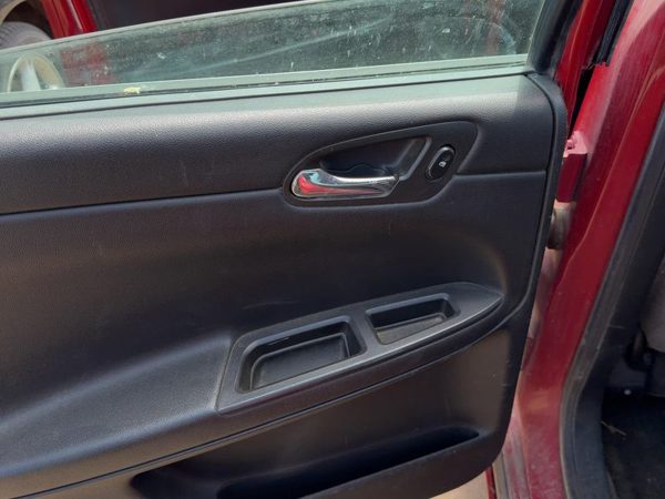 06-08 Chevy Impala Driver Left Rear Door Trim Panel With Switches Back Ebony 19C — photo 5