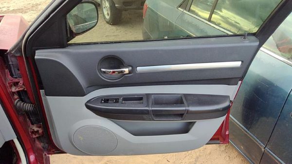08-10 Charger Passenger Right Front Door Trim Panel With Switches Db Slate Gray — photo 1