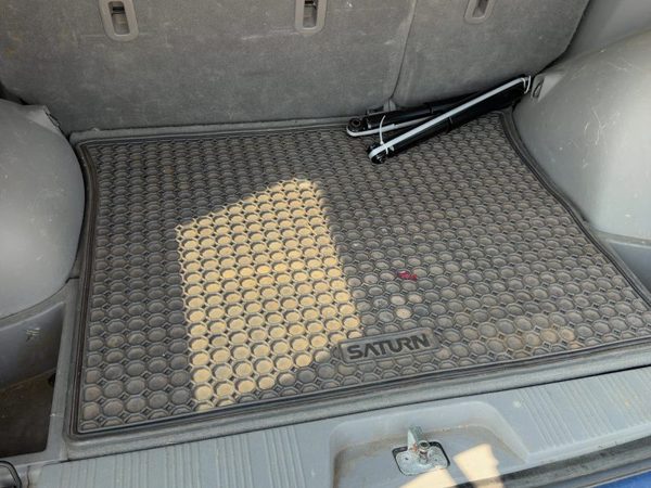 2002-2007 Saturn Vue Redline Rear Trunk Cargo Rubber Cover Oem Gray 17D — photo 5