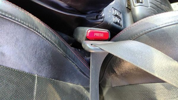 15-21 Subaru Wrx Driver Left Front Seat Belt Buckle Receiver Cbl30 Carbon Black — photo 6