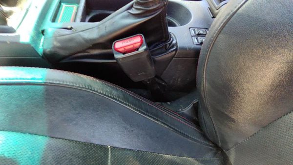 15-21 Subaru Wrx Driver Left Front Seat Belt Buckle Receiver Cbl30 Carbon Black — photo 1