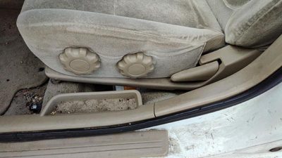 00-03 Nissan Sentra Driver Left Side Seat Trim Panel Oem Sand H