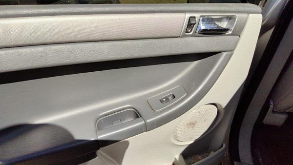 07-08 Pacifica Driver Left Rear Door Trim Panel With Switches Back Gray Da — photo 4