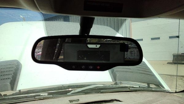 07-14 Chevy Silverado 2500 Inside Rear View Mirror Oem Windshield Mounted — photo 2