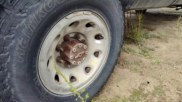 2001-2004 F350 Powerstroke 16" Steel Wheel Oem Chrome Factory Rim #2 1c3z1015ba — photo 3