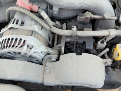 2006 Subaru Legacy Outback AC Compressor Alternator Mount Bracket Set 73633AG001