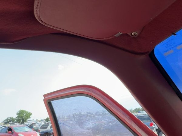 1987-1996 Dodge Dakota Driver Left A Pillar Trim Windshield Post Panel Oem Red — photo 2