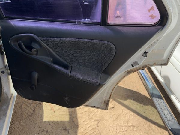 99-02 Cavalier Passenger Right Rear Door Trim Panel Manual Back Graphite 12C — photo 1