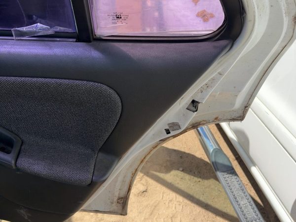 99-02 Cavalier Passenger Right Rear Door Trim Panel Manual Back Graphite 12C — photo 2